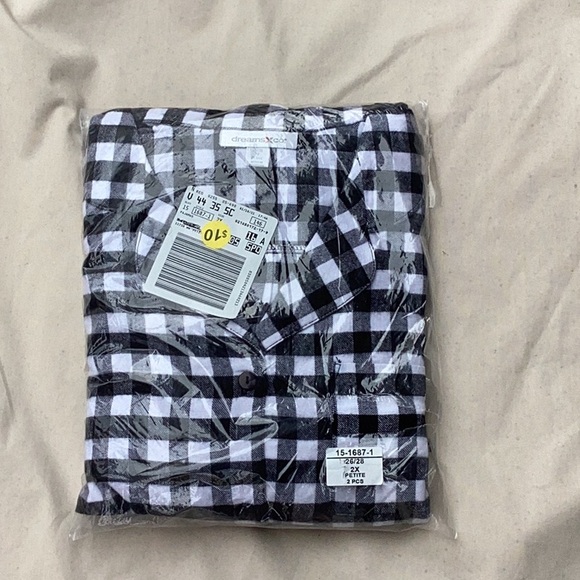 Dreams Co 2pc Petite 2x PJ - Picture 1 of 1